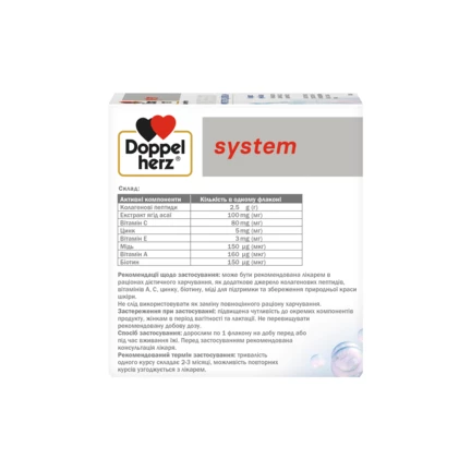 Доппельгерц System Колаген Бьюті Вид справа
