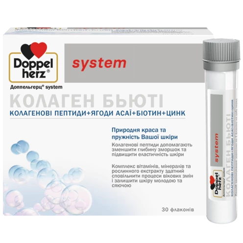 Доппельгерц System Колаген Бьюті Вид спереду